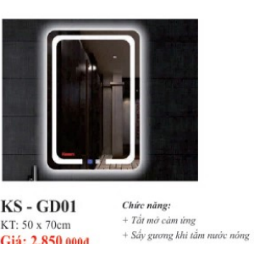 GƯƠNG SOI ĐÈN LED CAO CẤP KASSANI KS-GD01